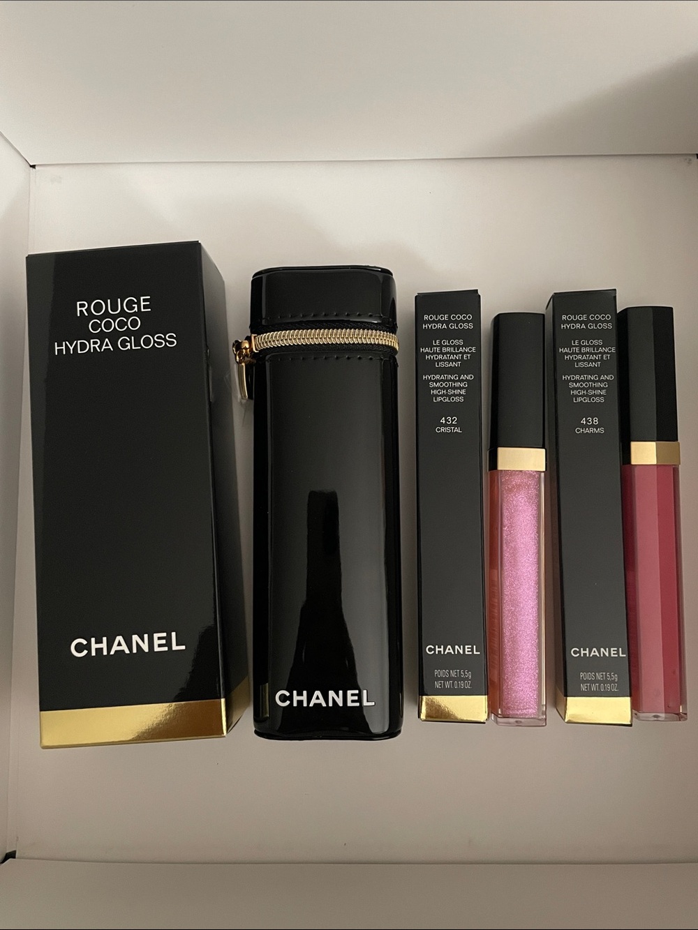 New Chanel Beauty Rouge Coco Hydra Gloss Set